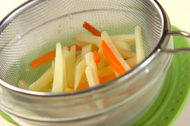 シャキシャキポテトサラダの作り方1