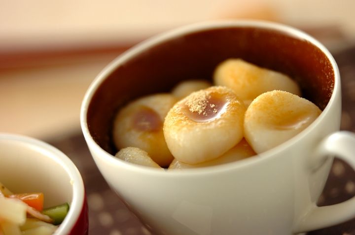 白玉のきな粉がけ