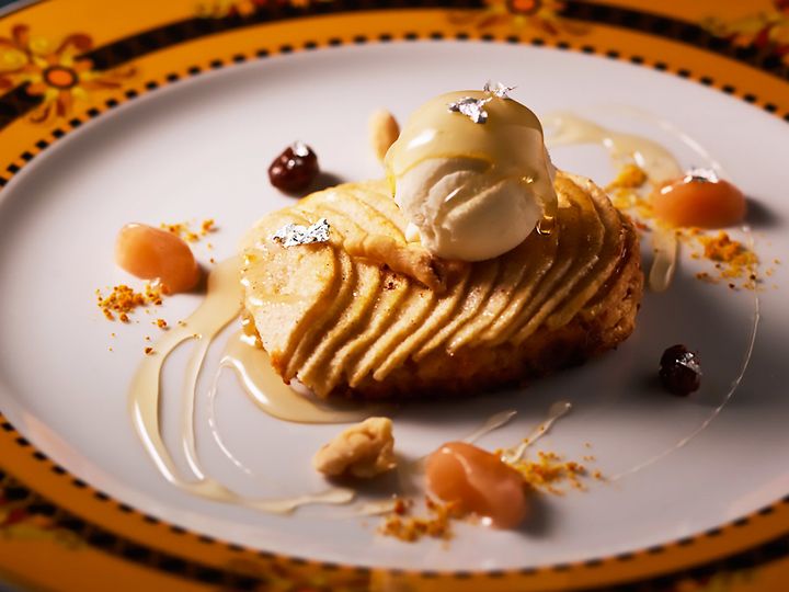 元町・中華街『SALONE2007』のリンゴのタルト