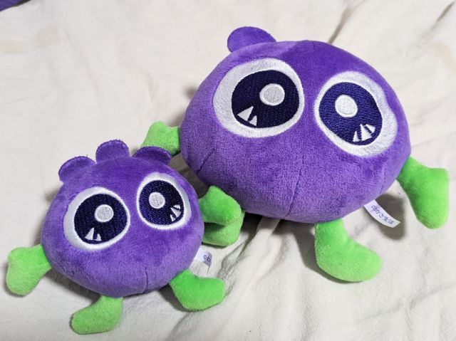 ブルーベリーアイの「ブルブルくん」