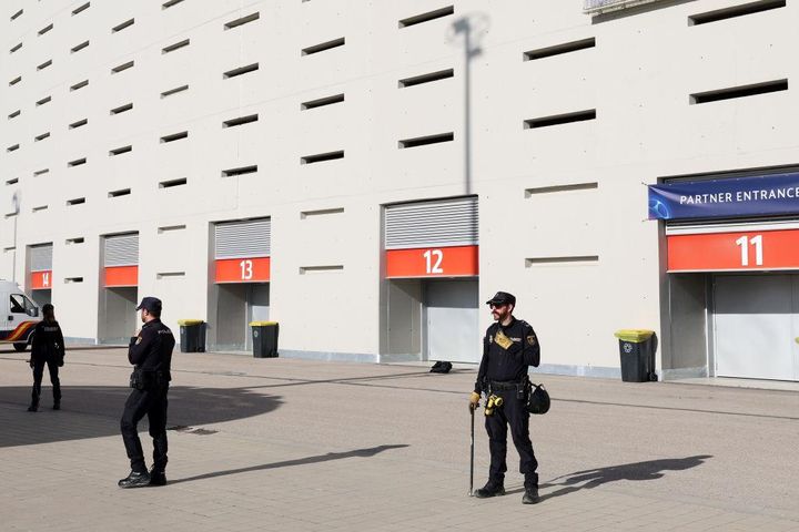 イスラム過激派が予告した「CLテロ」は起こらず…各地の試合で“精鋭部隊”が警備を強化