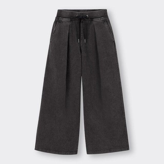 2024年春大人女子におすすめのGUワイドパンツ