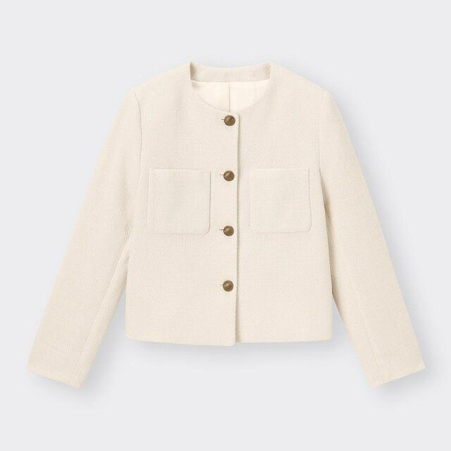 GUツイードジャケット