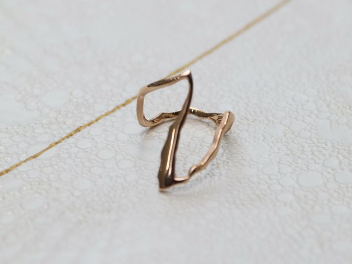 画像: 「KINTSUGI ヴィクトリアリング SAKURA GOLD」￥209,000 出典：ミラモア