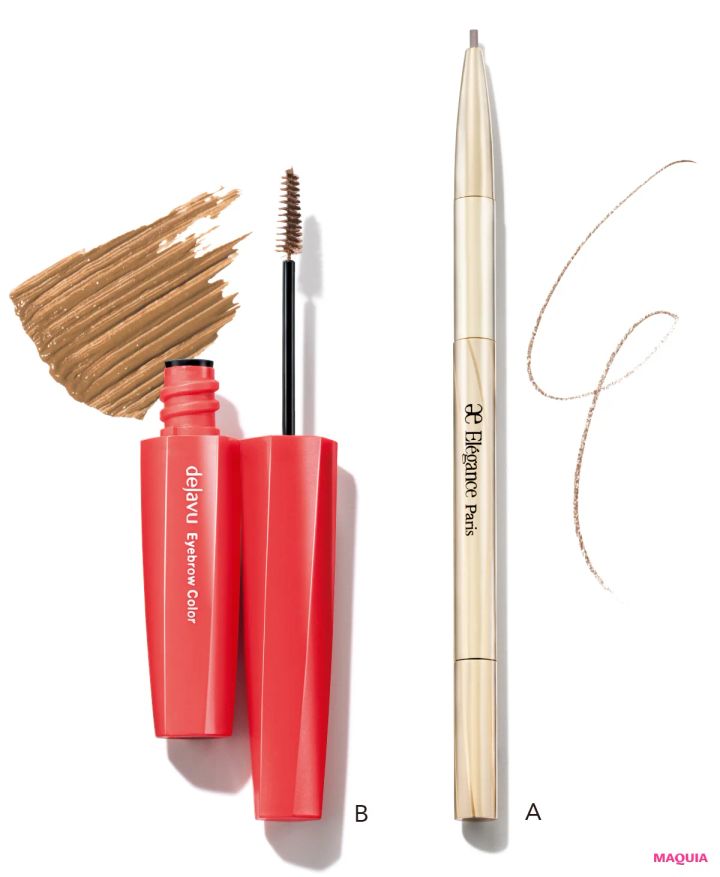 洒落感は“眉”で盛る。一周回って今また新鮮な「細アーチ眉」のバランス学_3