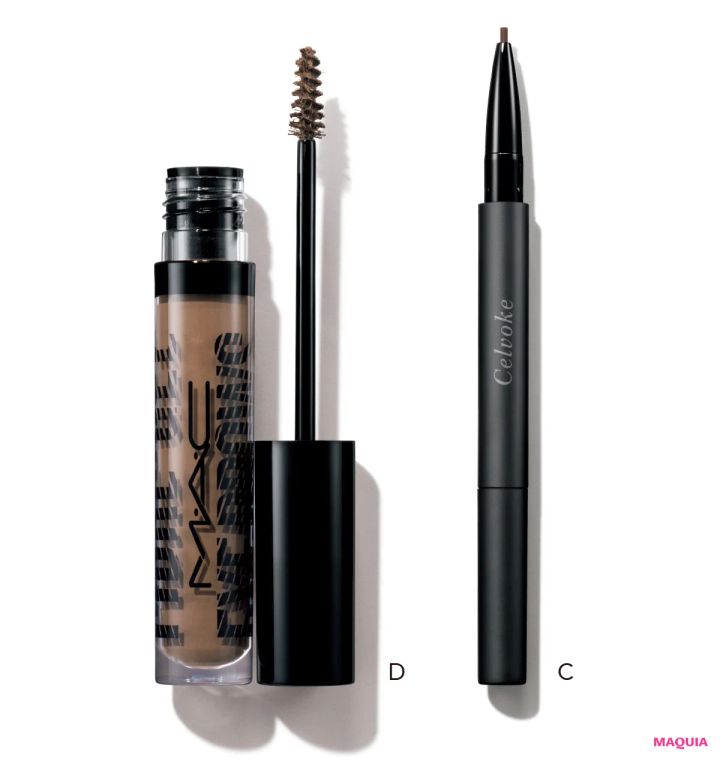 洒落感は“眉”で盛る。一周回って今また新鮮な「細アーチ眉」のバランス学_4