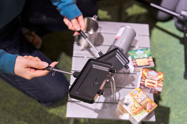 使わないときは半分に