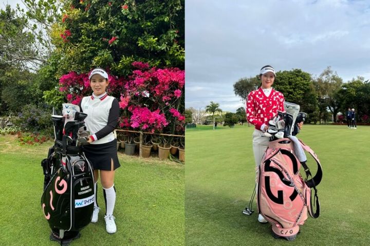 吉本ひかる、高木萌衣が愛用するキャディバッグ！女子プロと同じキャディバックを発売開始