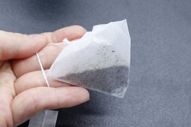 ダイソーのバタフライピーはティーバッグタイプでマグカップで淹れやすい