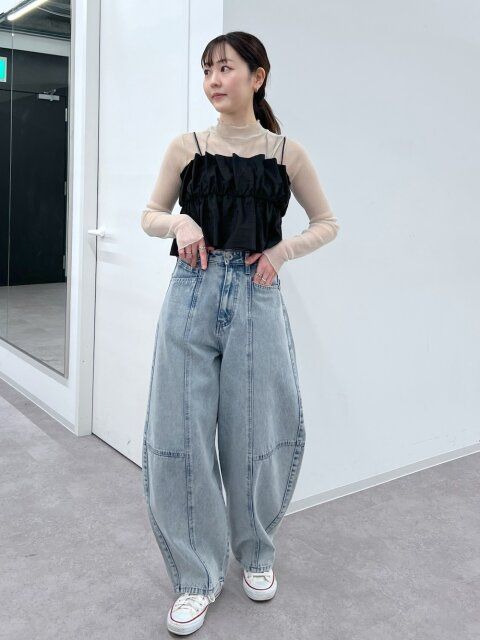 春のデニムコーデ