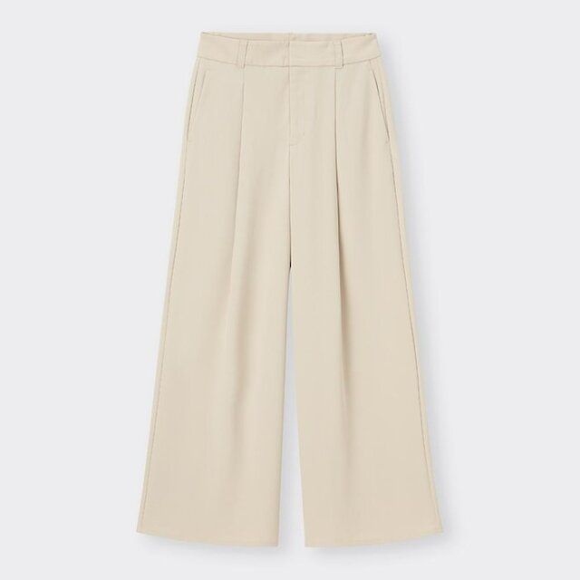 GUのドレープワイドパンツ