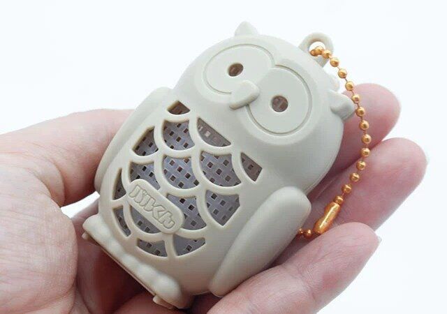 ダイソーのバルくん おでかけ 虫よけこないでネット ふくろう