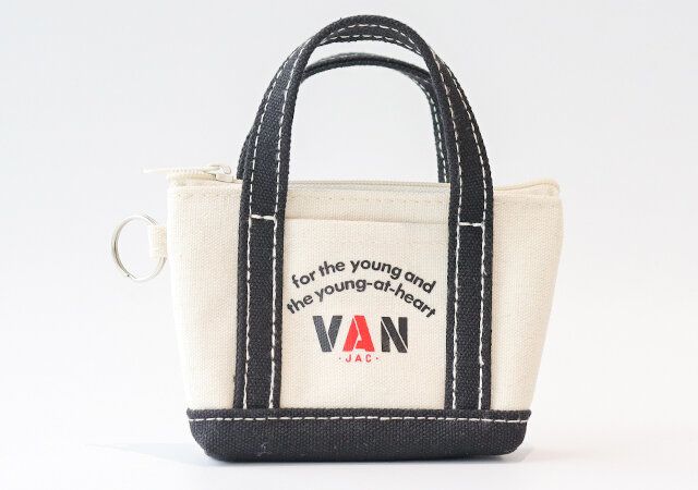 VANのトート型ミニポーチ
