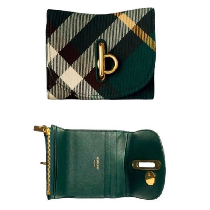 バーバリー チェック柄の財布 開運