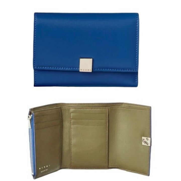 マルニのブルー財布 開運