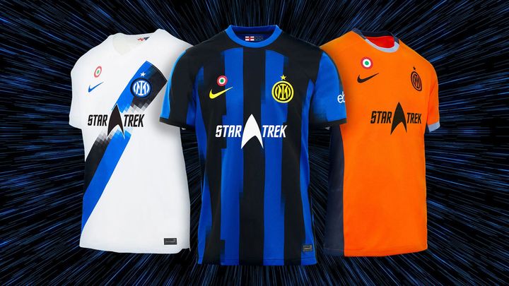 今季いくつ目？！インテルにまたも特別ユニが登場 人気SFドラマ『スター・トレック』ロゴが現れる