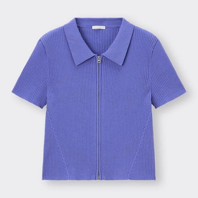 GU ダブルジップカーディガン