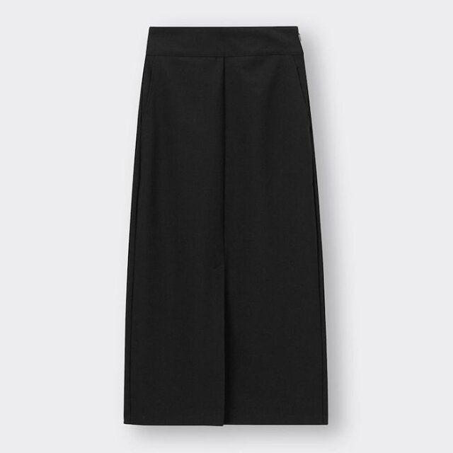 GU スリットナローロングスカート