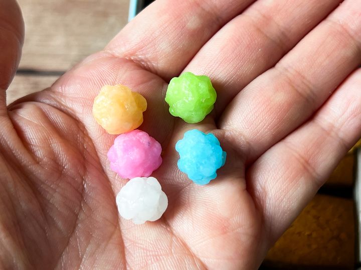 大きなサイズの金平糖