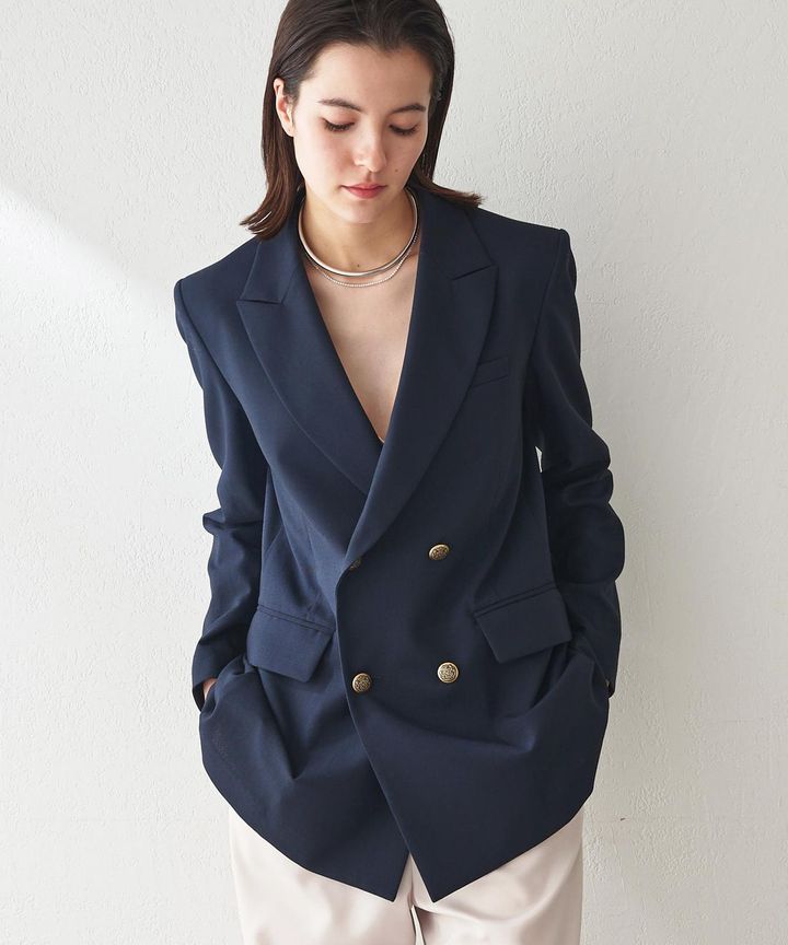 画像: シアー2ボタンジャケット ¥49,500（Whim Gazette） 出典：パル