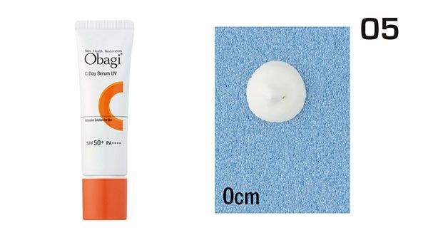 05：オバジ／垂れ具合：0cm