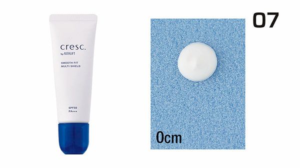 07：クレスク by アスタリフト／垂れ具合：0cm