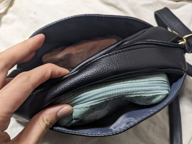 オープンポケット裏地