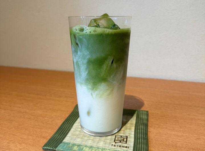 「特撰抹茶アイスラテ」800円