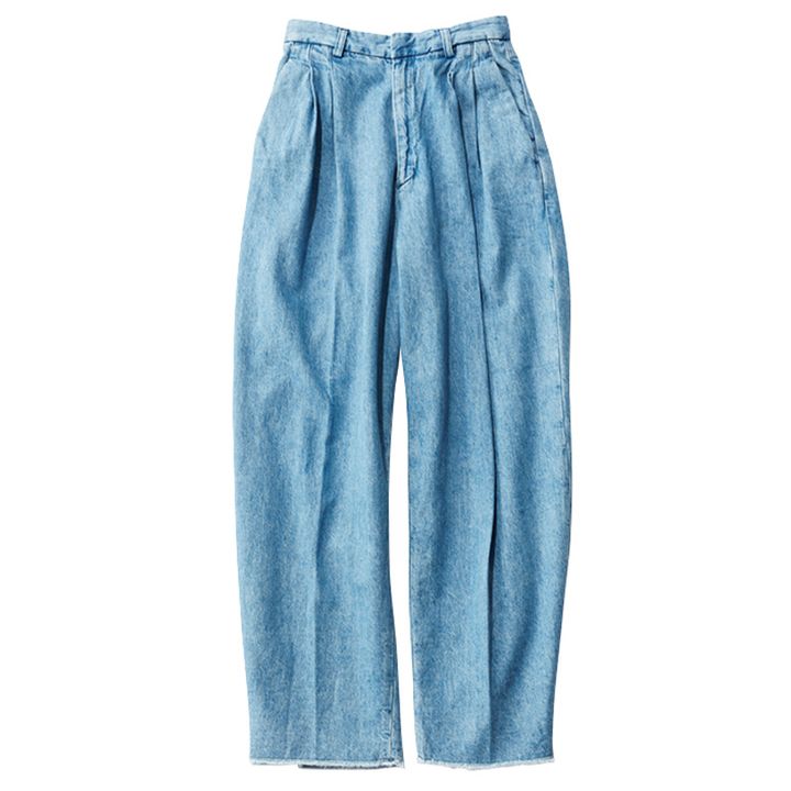 パンツ,デニム,タックデニム,コクーンシルエット,サードマガジン