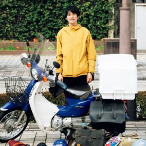 仁科勝介さんとHonda Super Cub 110