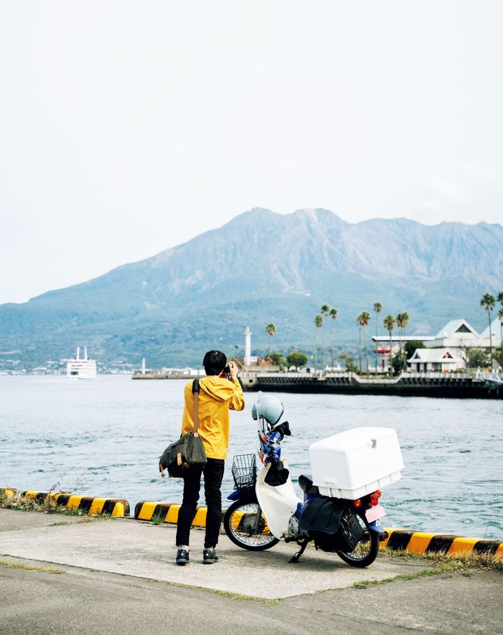 仁科勝介さんとHonda Super Cub 110