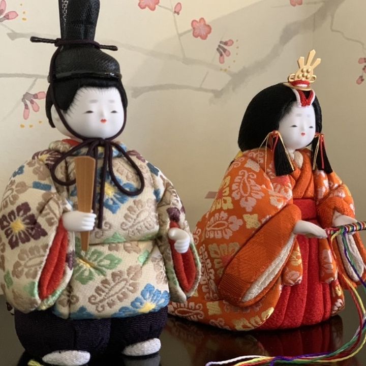 飾りやすさも魅力の「五色」のお雛様