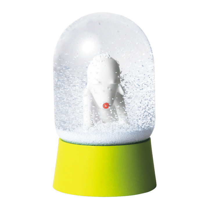 奈良美智のあおもり犬スノードーム