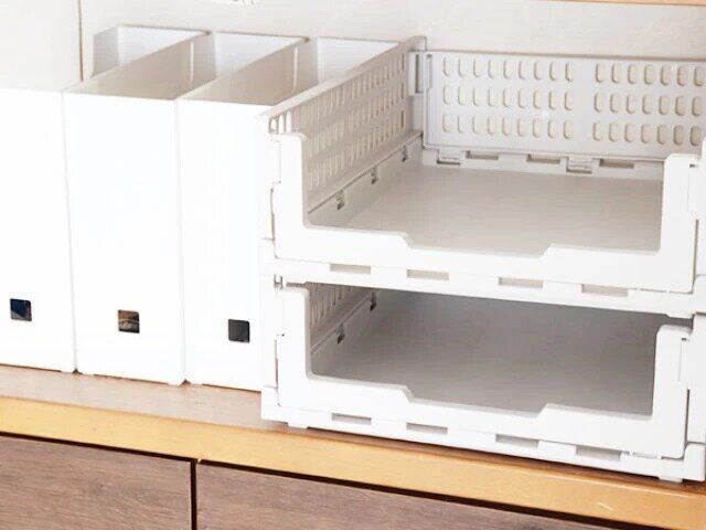 クローゼット収納ケース（33.7cm×40.5cm×12.5cm）の活用例