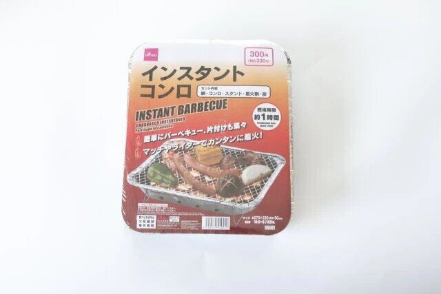 ダイソーのインスタントコンロのパッケージ