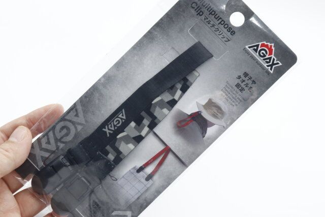 ダイソーのマルチクリップ（AGAX）のパッケージと商品