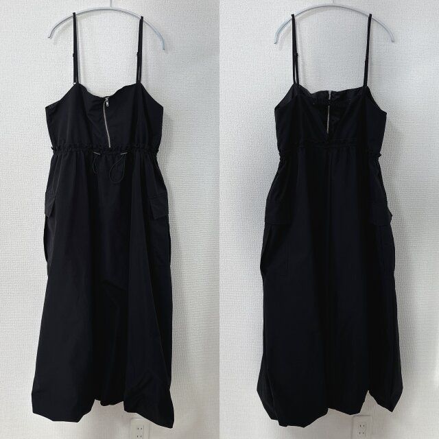 しまむらカーゴバルーンキャミワンピース