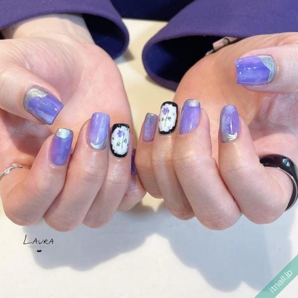 LAURA POMPONNEEが投稿したネイルデザイン [photoid:I0128958] via Itnail Design (731541)
