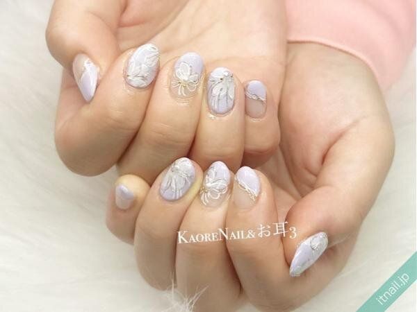 カオリネイルが投稿したネイルデザイン [photoid:I0129841] via Itnail Design (731516)