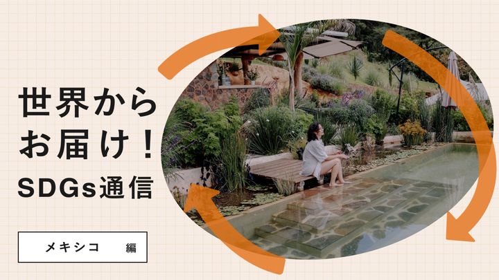 世界からお届け！SDGs通信 メキシコシティ編。花が咲き、魚が泳ぐプールを擁する自然を愛するホテル〈Flora y Fauna Hotel Rural〉