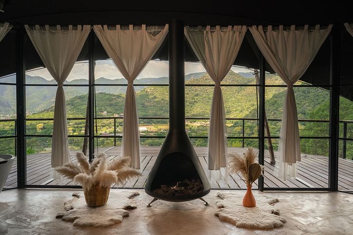 コテージからの眺望