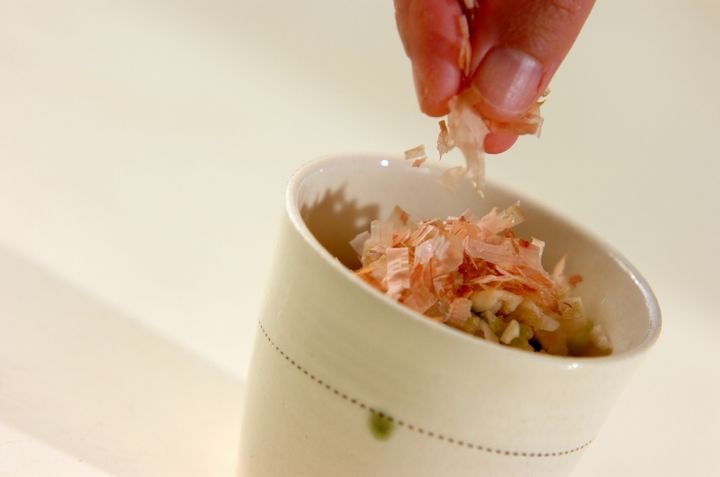 切干し大根とミツバの酢の物の作り方2