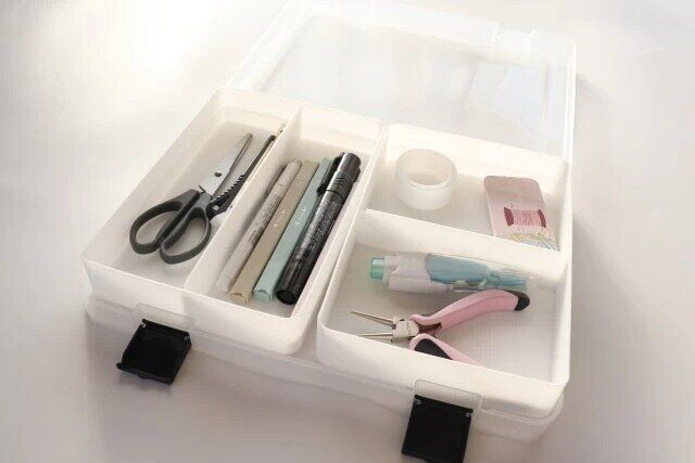 セリアのA4キャリーケースワイド用トレー・Cタイプ／Dタイプ