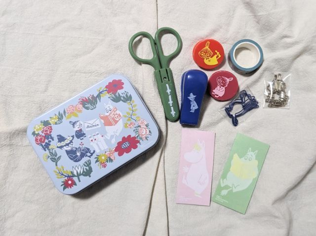 ムーミンと仲間たちの文具セット