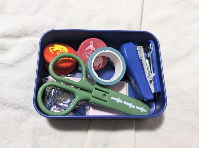 ムーミン缶のアイテム