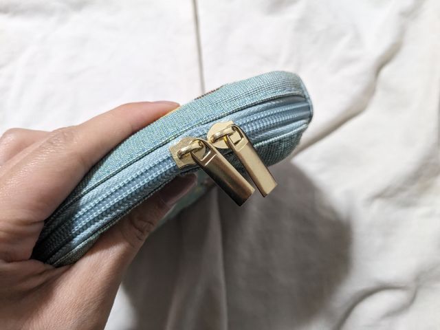 スクエアポーチジッパー