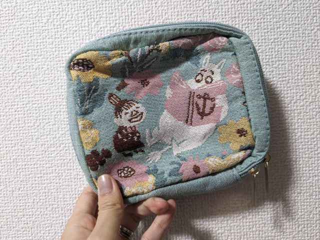 スクエアポーチ裏面