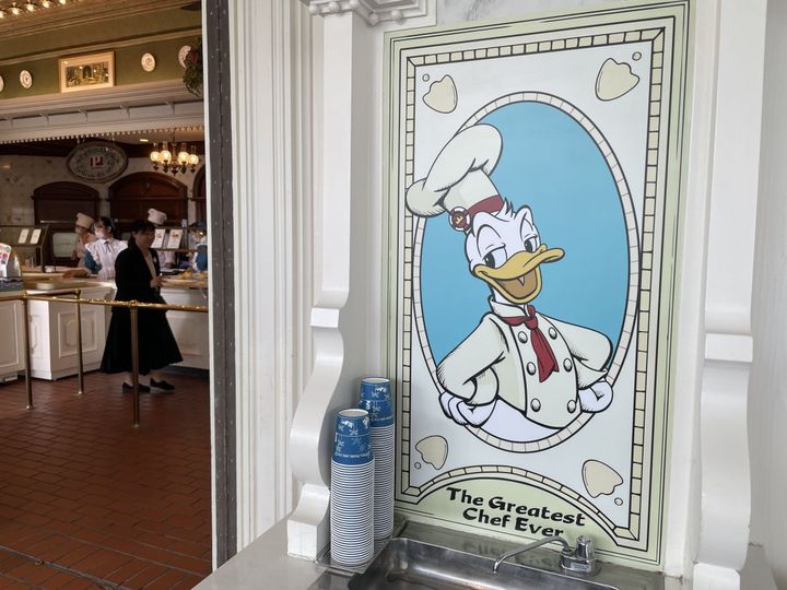 店内のウォーターサーバー