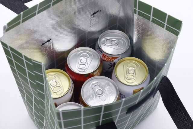 100均セリアの保温保冷効果付きトートバッグ