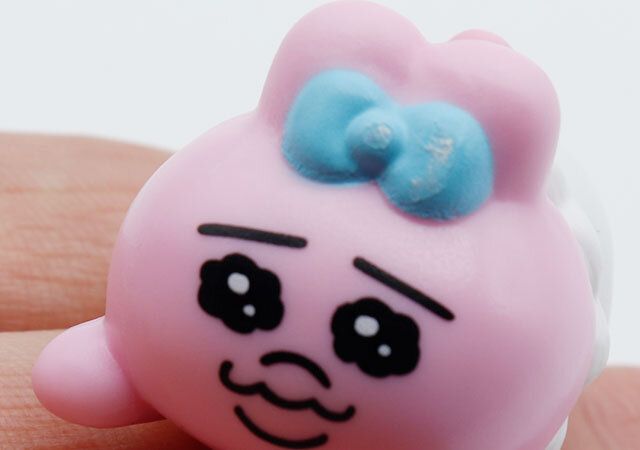 セリアのおぱんちゅうさぎ インテリアミニフィギュアの塗装